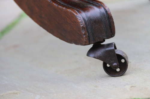 Early 20th century tilt and rotate desk/study chair circa 1930