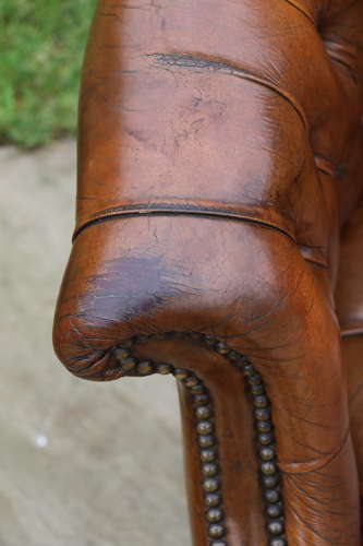 Early 20th century tilt and rotate desk/study chair circa 1930