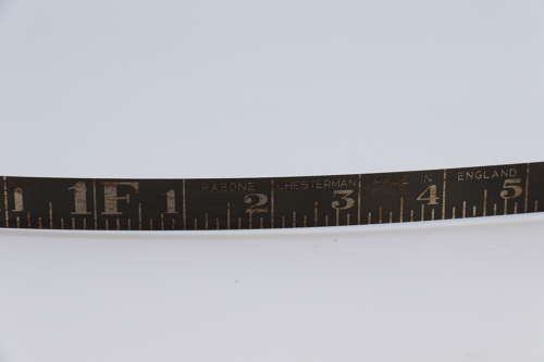 A Rabone and Chesterman architect or surveyor pocket 100 ft measure