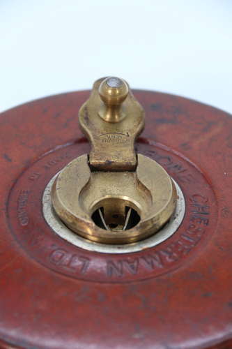 A Rabone and Chesterman architect or surveyor pocket 100 ft measure