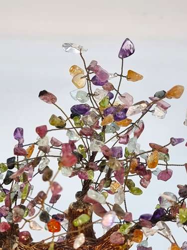 A Chinese Gemstone bonsai tree circa 1930