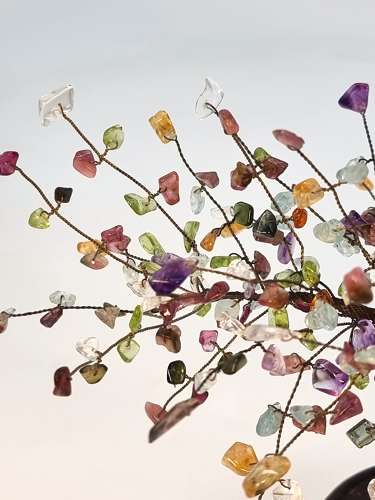 A Chinese Gemstone bonsai tree circa 1930