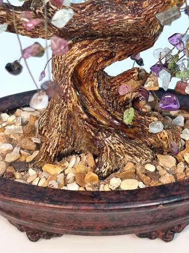 A Chinese Gemstone bonsai tree circa 1930