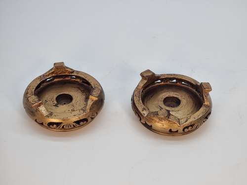 A pair of Chinese cloisonné enamel vases and stands circa 1930