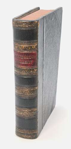 Napoleon's Gallery, a rare 19th century leather bound book published in 1837.