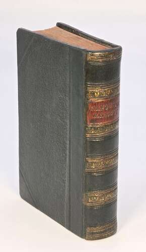 Napoleon's Gallery, a rare 19th century leather bound book published in 1837.