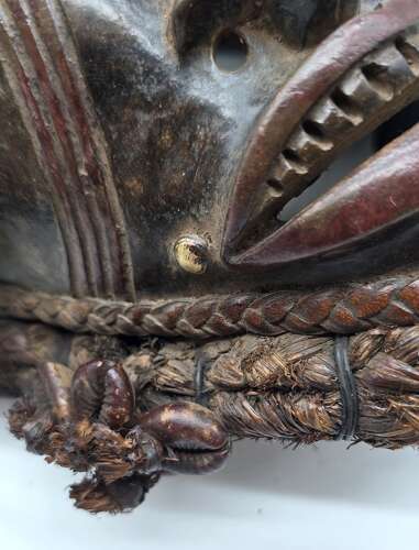 A matched pair of African tribal masks, circa 1930