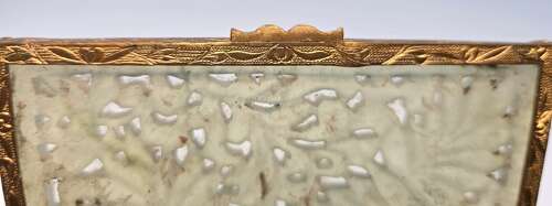 A Chinese carved jade and gilt metal mounted jewellery box circa 1920