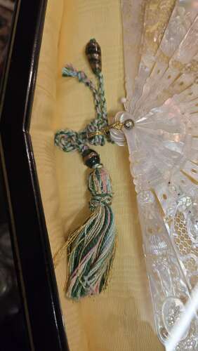 18th century hand painted fan circa 1790