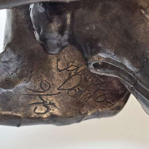 Juliette Dodd — Equestrian Bronze of a Spanish Riding School Stallion and Rider