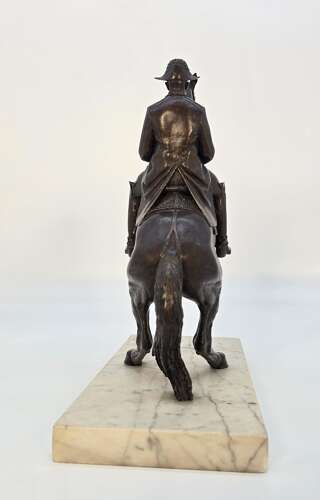 Juliette Dodd — Equestrian Bronze of a Spanish Riding School Stallion and Rider